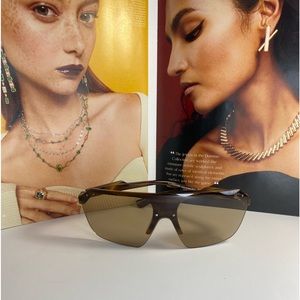 Tom Ford | Accessories | Tom Ford Brown Shield Tf797 Razor 55e